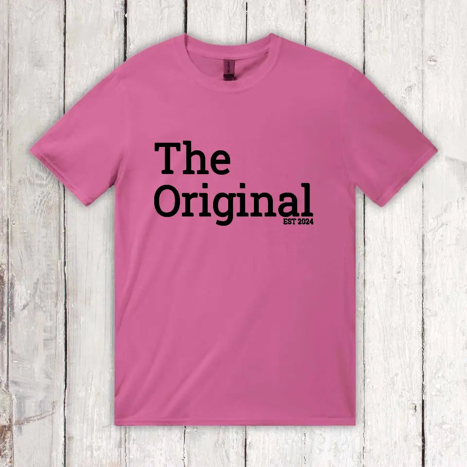 The Original & The Remix - individuelles Eltern-Kind-T-Shirt