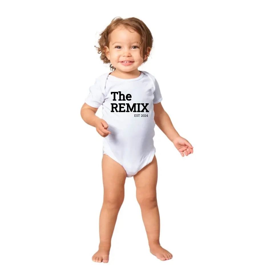 The Original & The Remix - individuelles Eltern-Kind-T-Shirt
