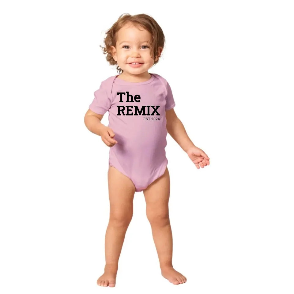 The Original & The Remix - individuelles Eltern-Kind-T-Shirt