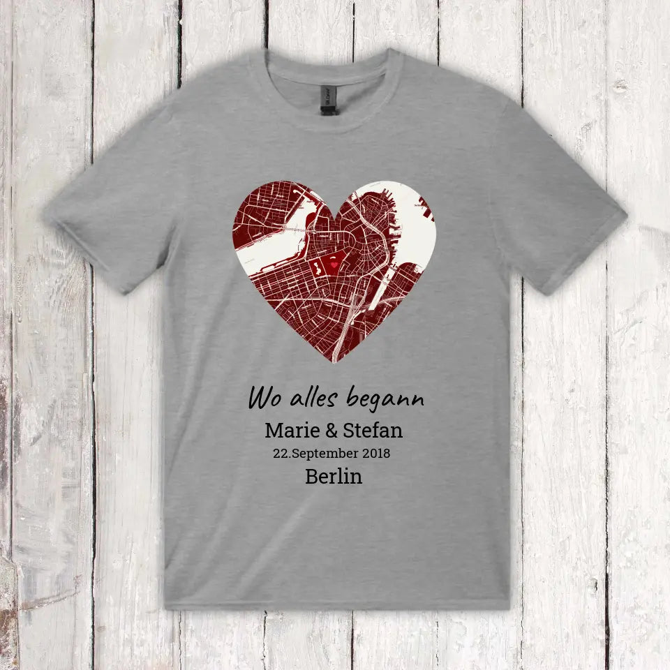 Wo alles begann - Individuelles T-Shirt