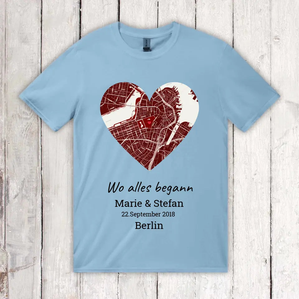Wo alles begann - Individuelles T-Shirt