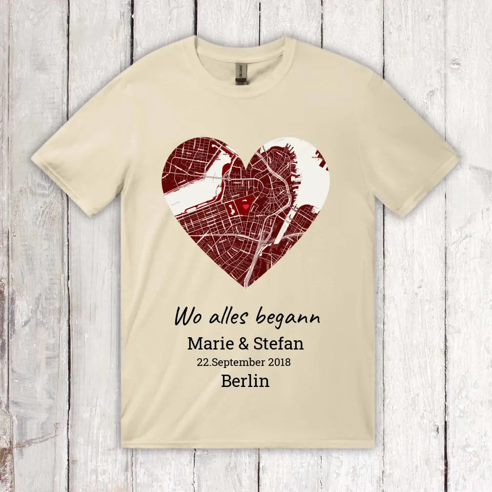 Wo alles begann - Individuelles T-Shirt
