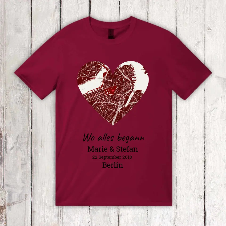 Wo alles begann - Individuelles T-Shirt