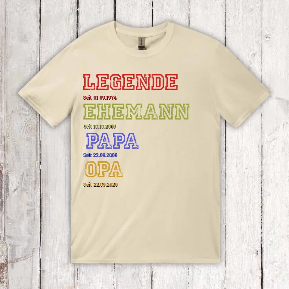 Familien-Legende - Individuelles T-Shirt