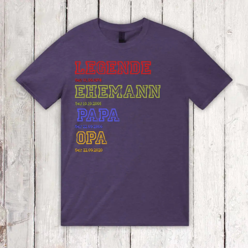 Familien-Legende - Individuelles T-Shirt