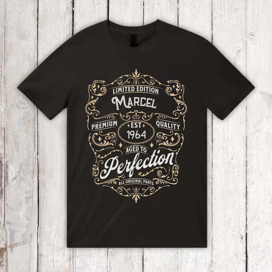Vintage Birthday - Individuelles T-Shirt