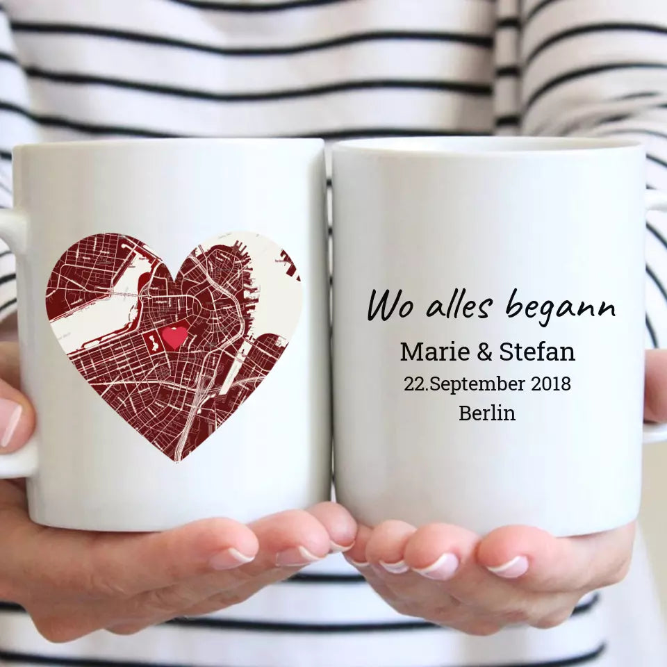 Wo alles begann - individuelle Tasse