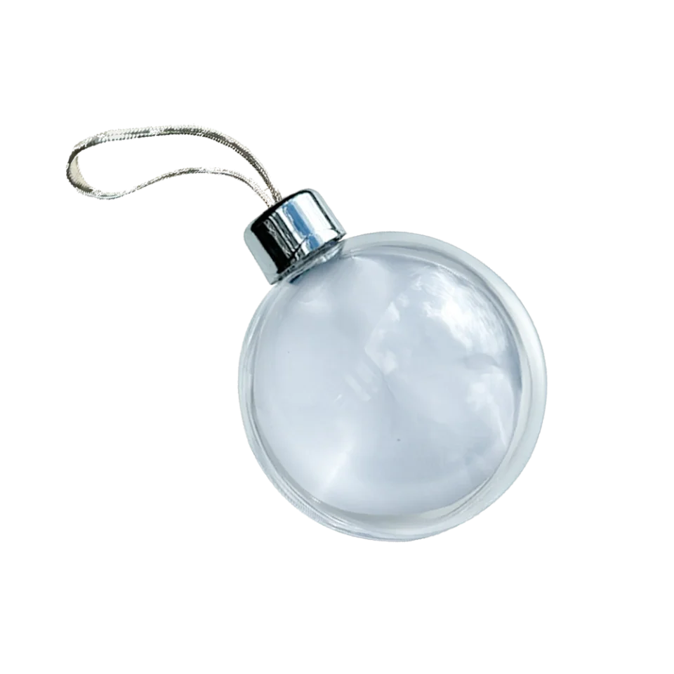 klarer Weihnachtsstern mit deinem Foto - personalisiere dein X-mas