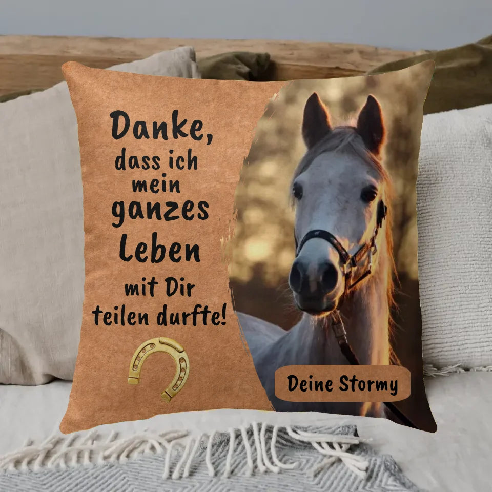 Danke an deine Katze - Individuelles Kissen