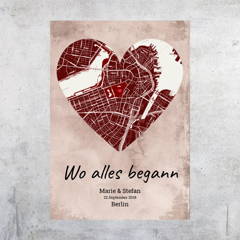 Wo alles begann - individuelle Tasse