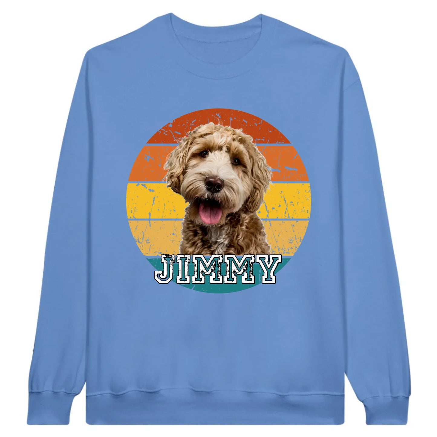 Vintage Sunset mit Foto - individueller Hoodie oder Sweatshirt