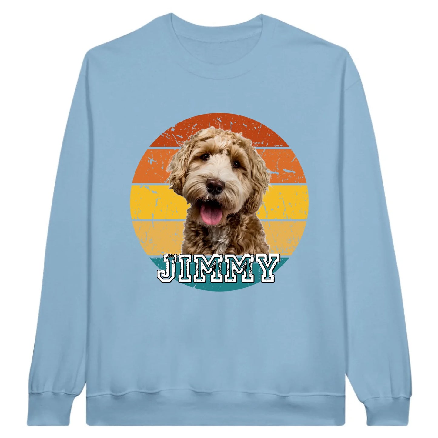 Vintage Sunset mit Foto - individueller Hoodie oder Sweatshirt