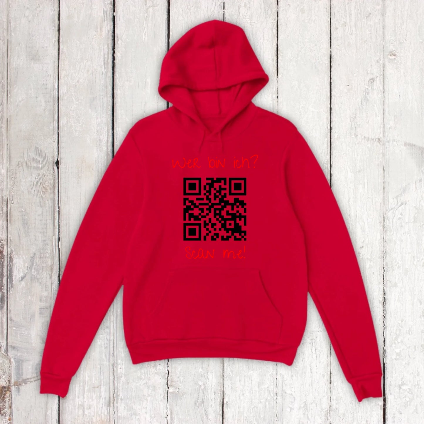 dein QR-Code | Strichcode mit Text - individuelles T-Shirt