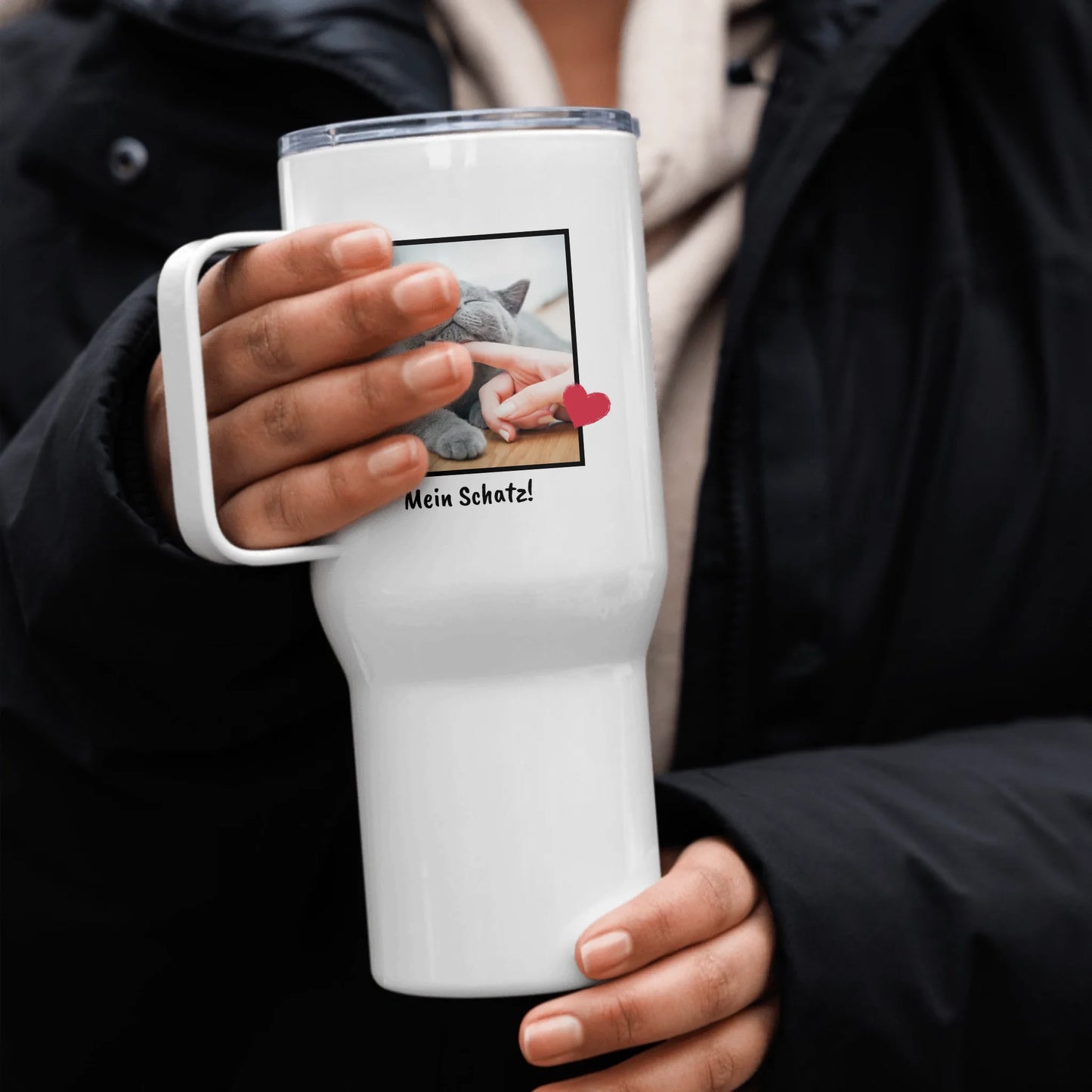 Familie - individueller Thermobecher