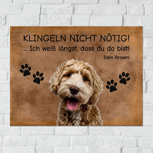 Aluminium Schild für Innen und Außen