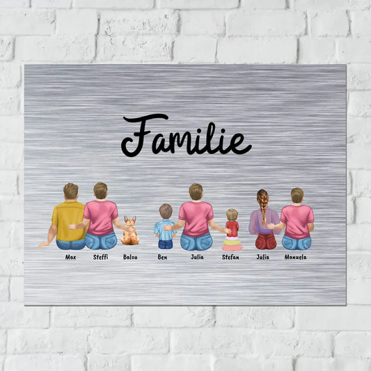 Aluminium Schild für Innen und Außen