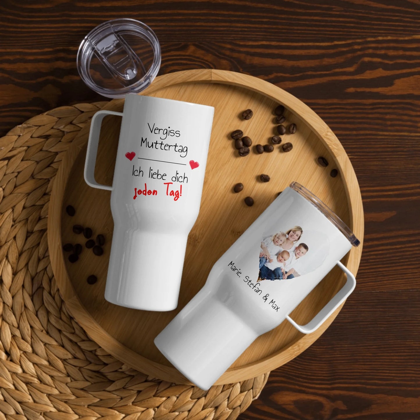 Wir lieben Dich jeden Tag | Muttertag - individuelle Tasse für Mama