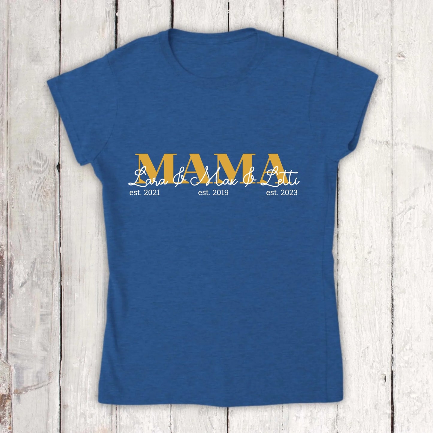 PAPA/MAMA - Individuelles T-Shirt