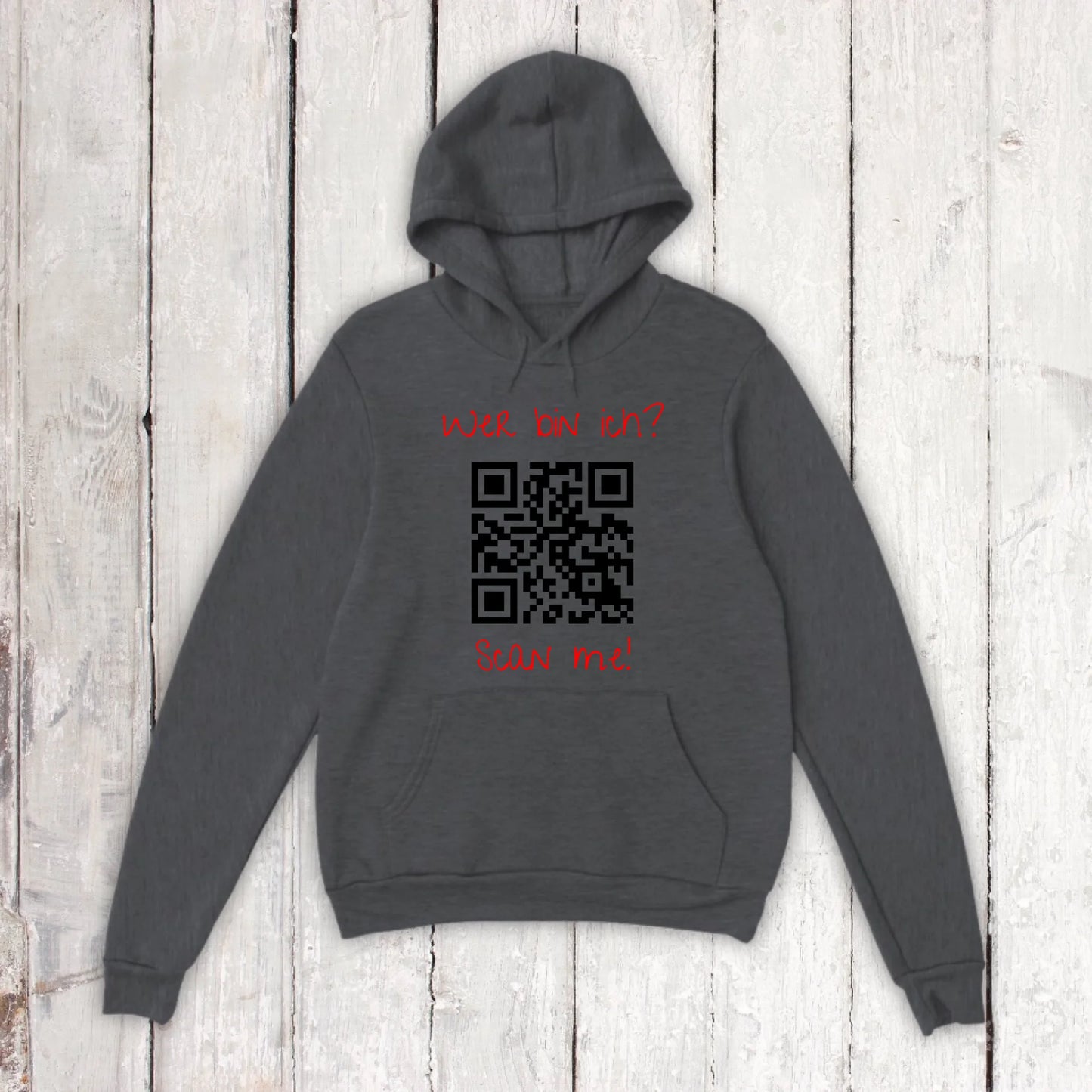 dein QR-Code | Strichcode mit Text - individuelles T-Shirt | Personalize Palace