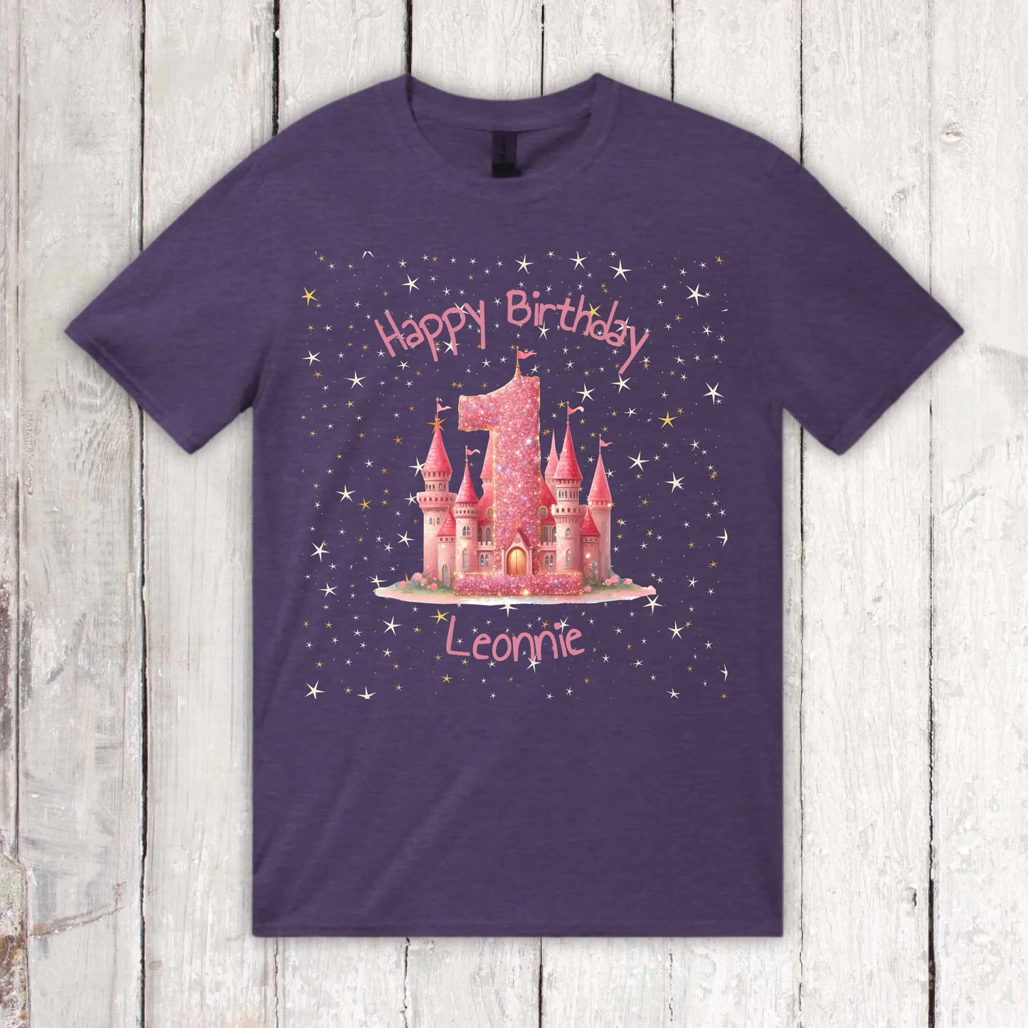 Geburtstag mit Zahl und Namen - individuelles T-Shirt