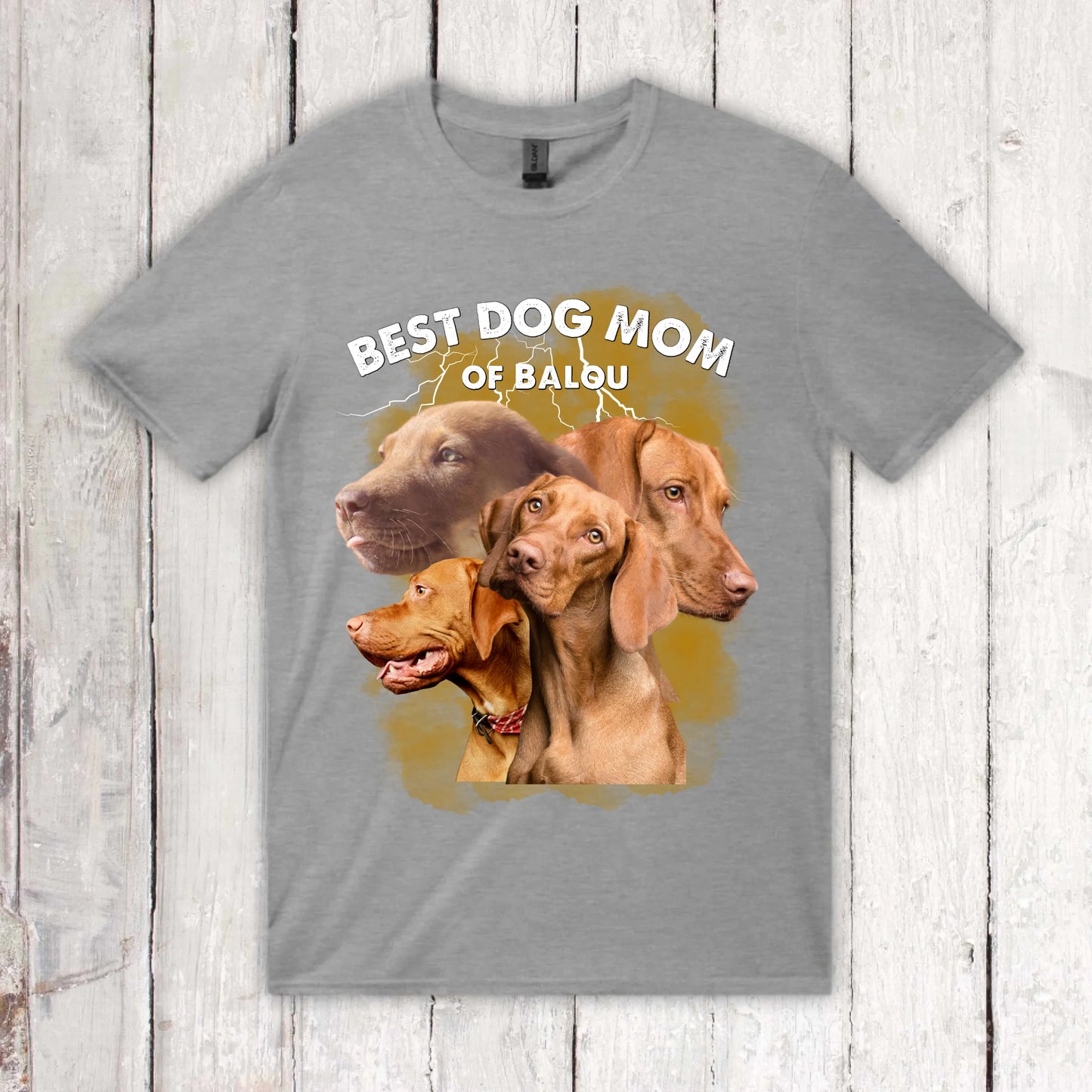 Dein 90er Foto Shirt mit bis zu 4 Fotos - Individuelles T-Shirt