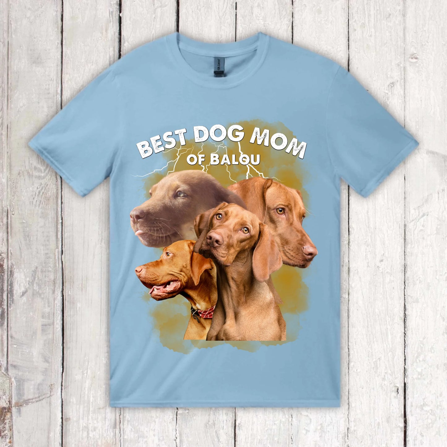 Dein 90er Foto Shirt mit bis zu 4 Fotos - Individuelles T-Shirt