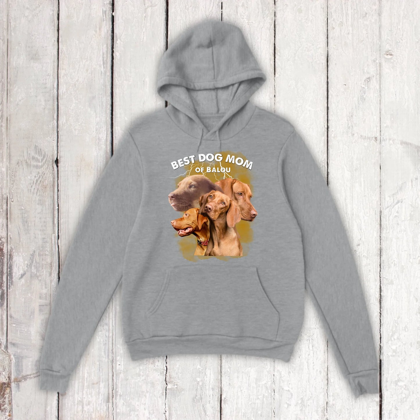 Dein 90er Foto Hoodie mit bis zu 4 Fotos - Individueller Hoodie