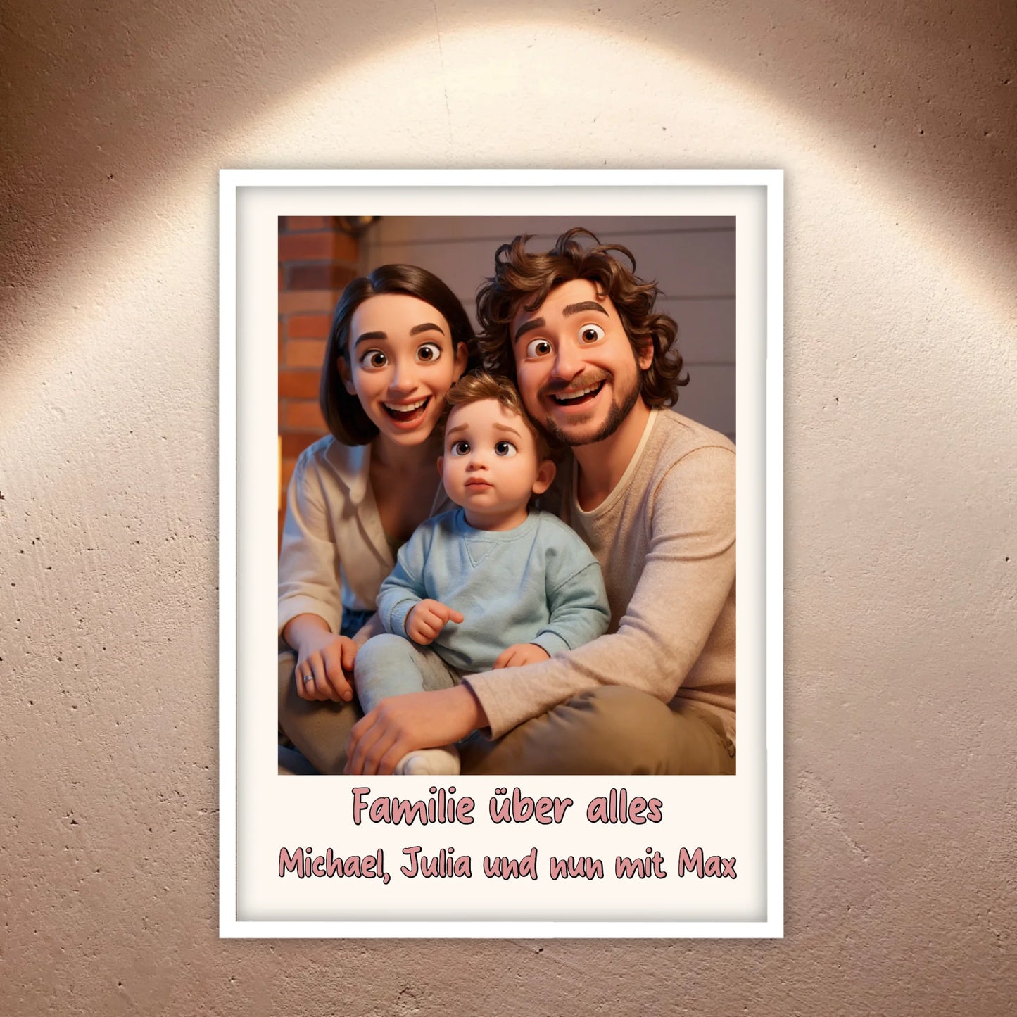 Pixar Familien Porträt mit Live Vorschau