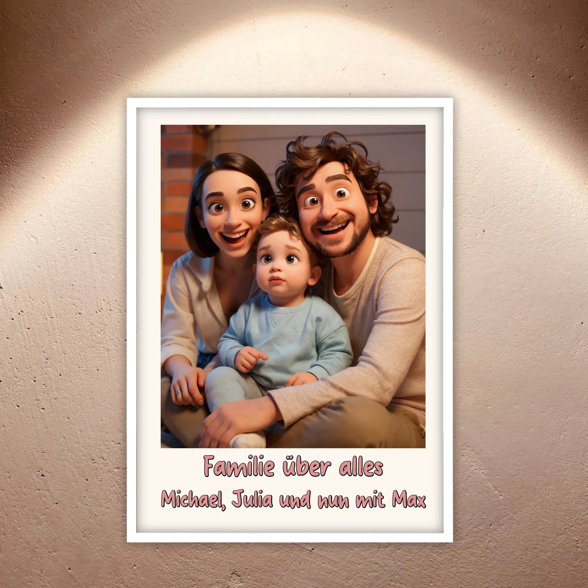 Pixar Familien Porträt mit Live Vorschau