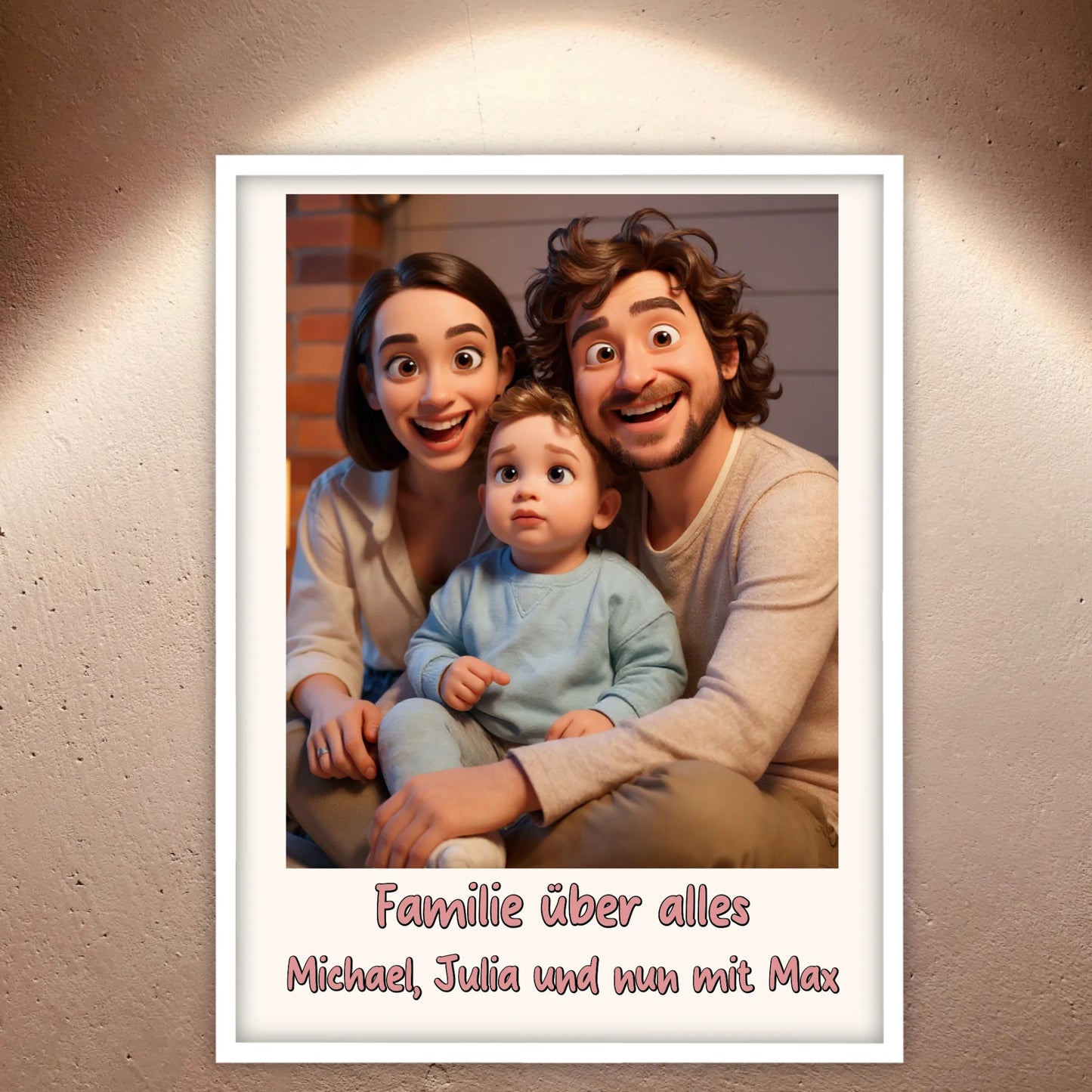 Pixar Familien Porträt mit Live Vorschau