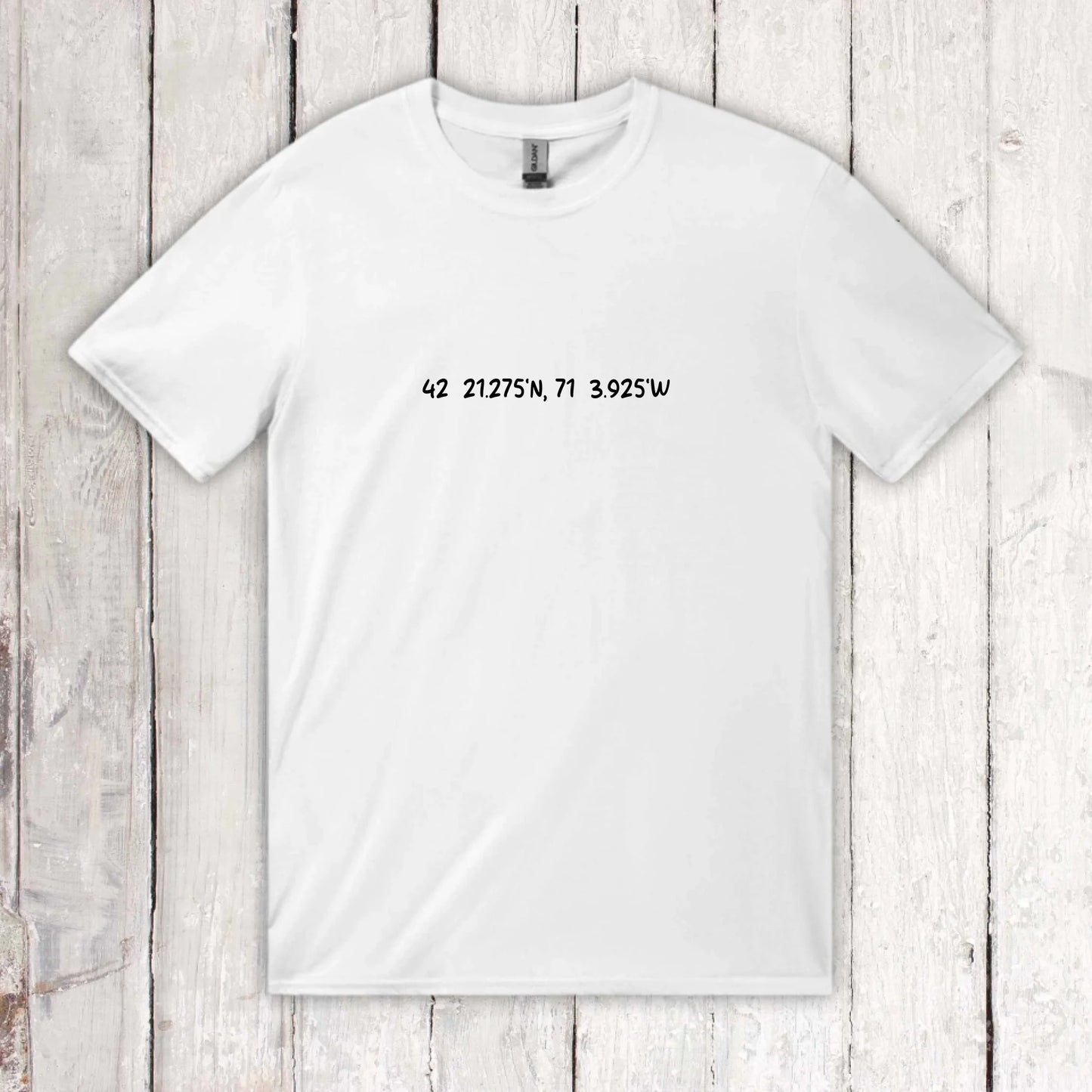 eure gemeinsamen Koordinaten - individueller Hoodie
