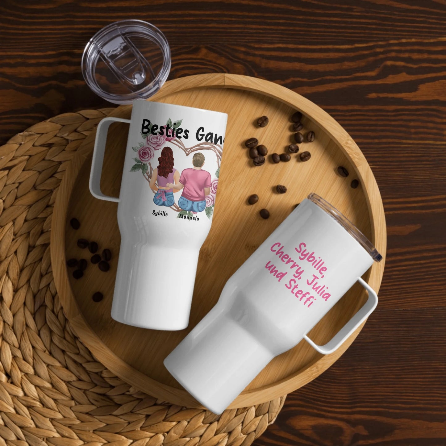 bis zu 8 Besties Cup - individueller Thermobecher