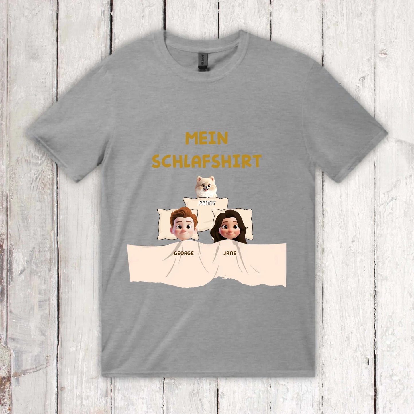 Mein offizielles Schlafshirt - individuelles T-Shirt