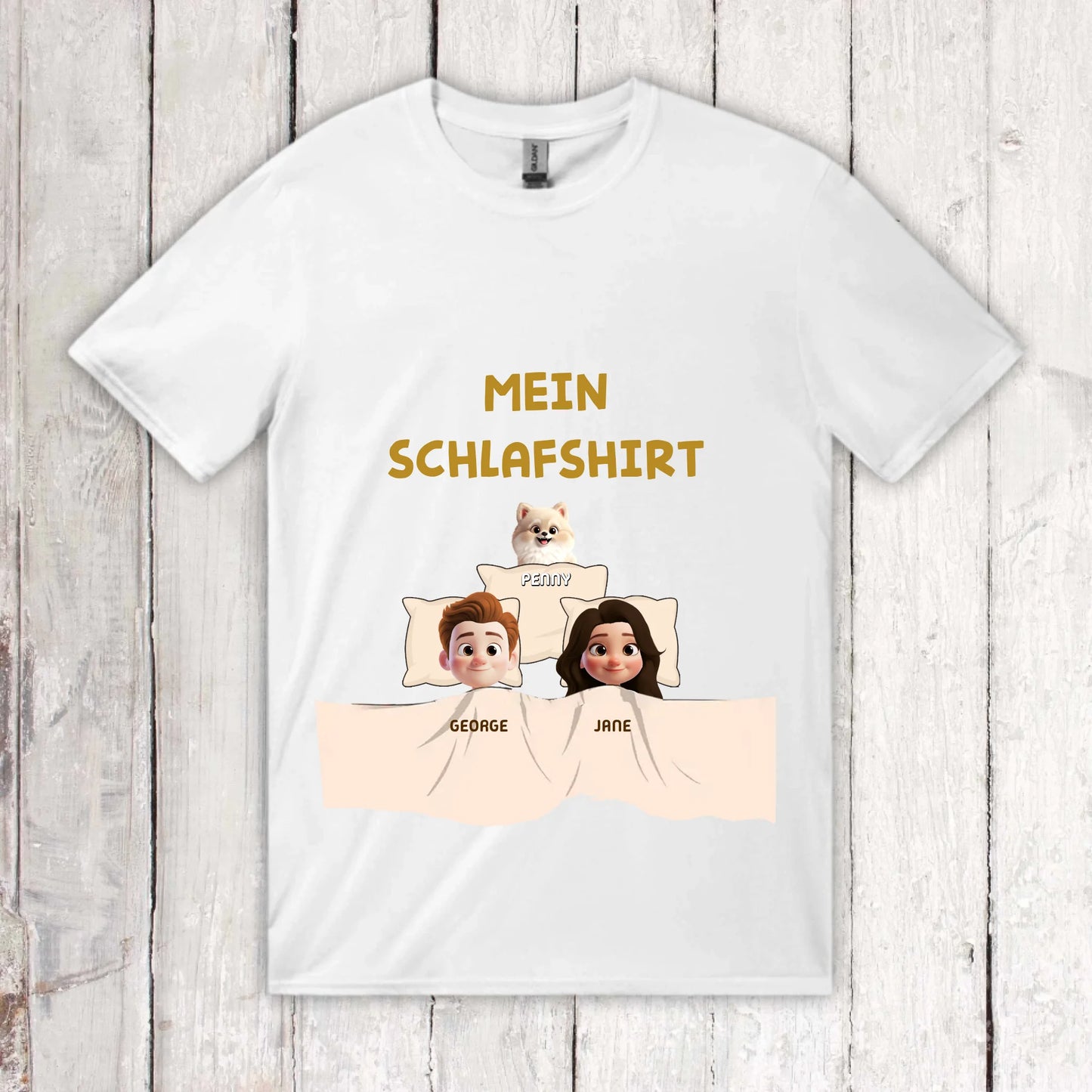 Mein offizielles Schlafshirt - individuelles T-Shirt