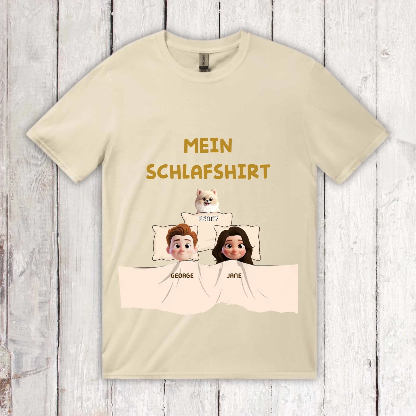 Mein offizielles Schlafshirt - individuelles T-Shirt