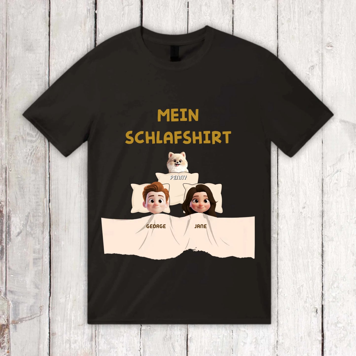 Mein offizielles Schlafshirt - individuelles T-Shirt