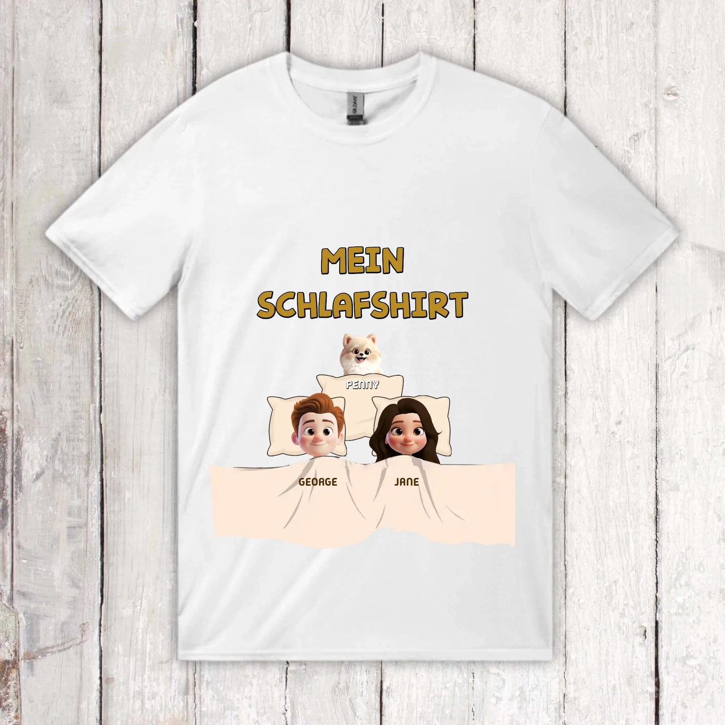 Mein Schlafshirt - individuelles T-Shirt