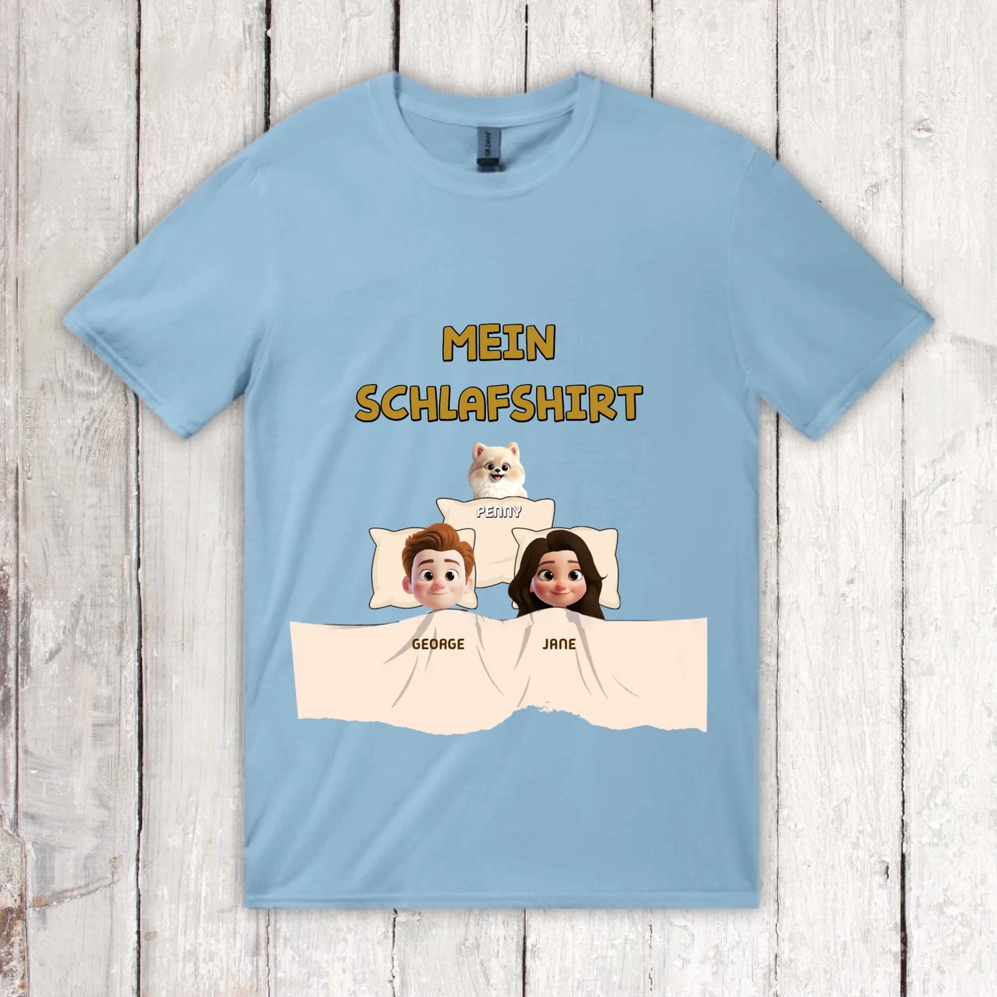 Mein Schlafshirt - individuelles T-Shirt