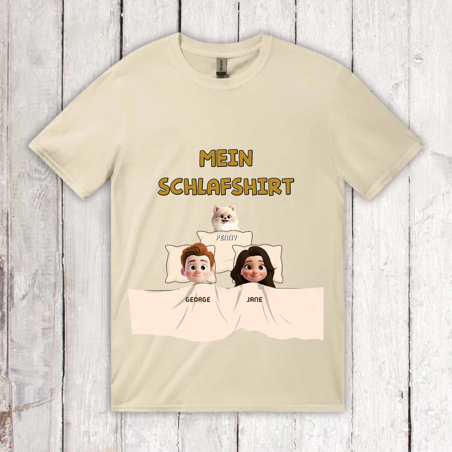 Mein Schlafshirt - individuelles T-Shirt