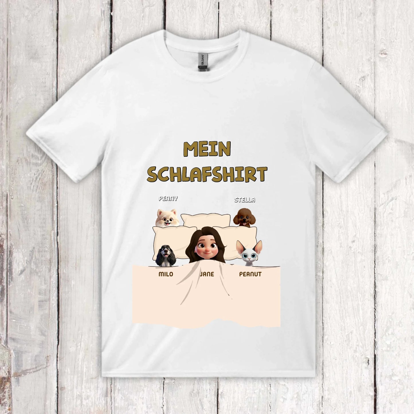 Mein Schlafshirt - individuelles T-Shirt