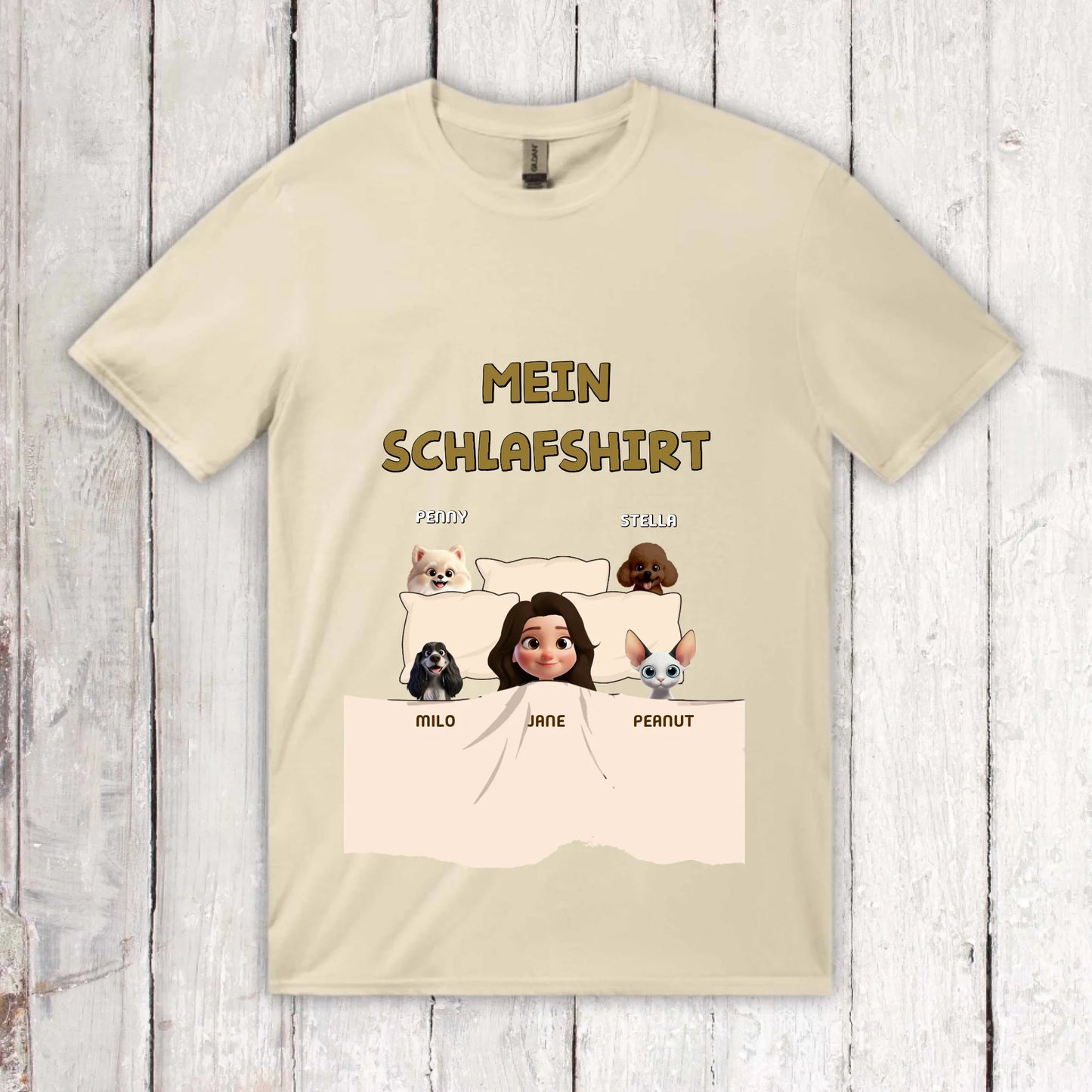 Mein Schlafshirt - individuelles T-Shirt