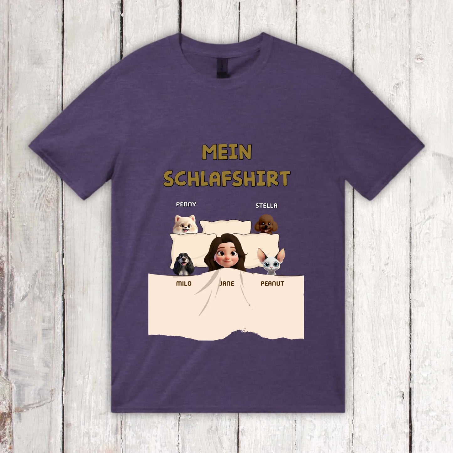 Mein Schlafshirt - individuelles T-Shirt