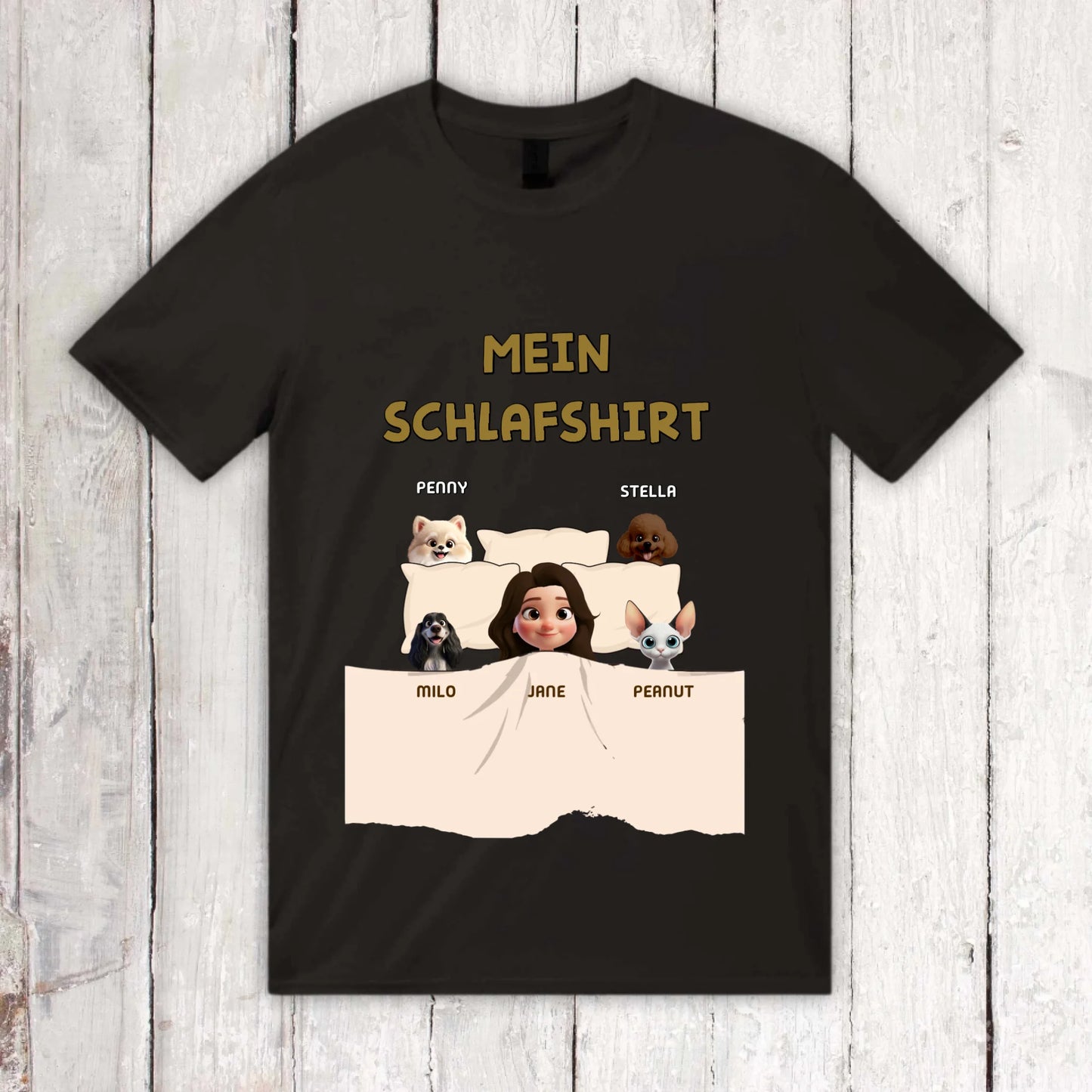 Mein Schlafshirt - individuelles T-Shirt