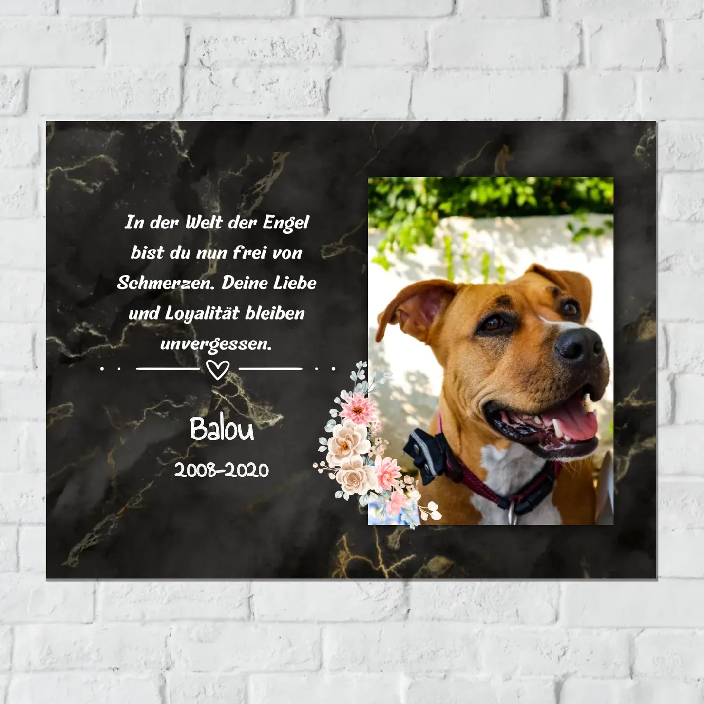 Aluminium Schild für Innen und Außen