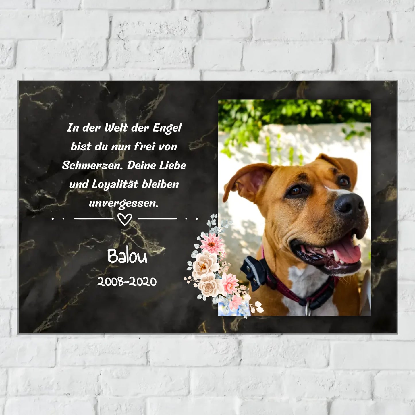 Aluminium Schild für Innen und Außen