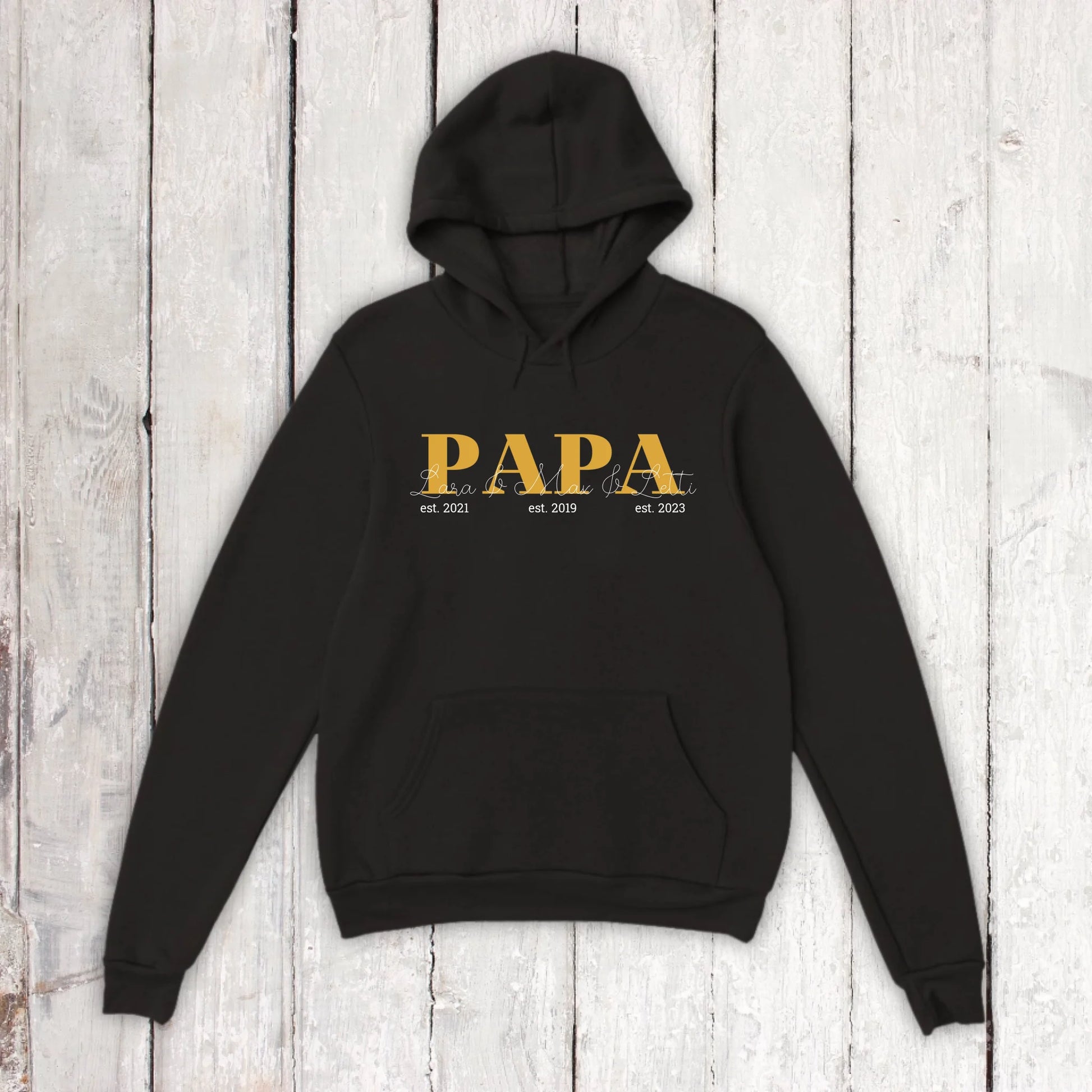 PAPA/MAMA/OMA/OPA - Individueller Hoodie | Personalize Palace