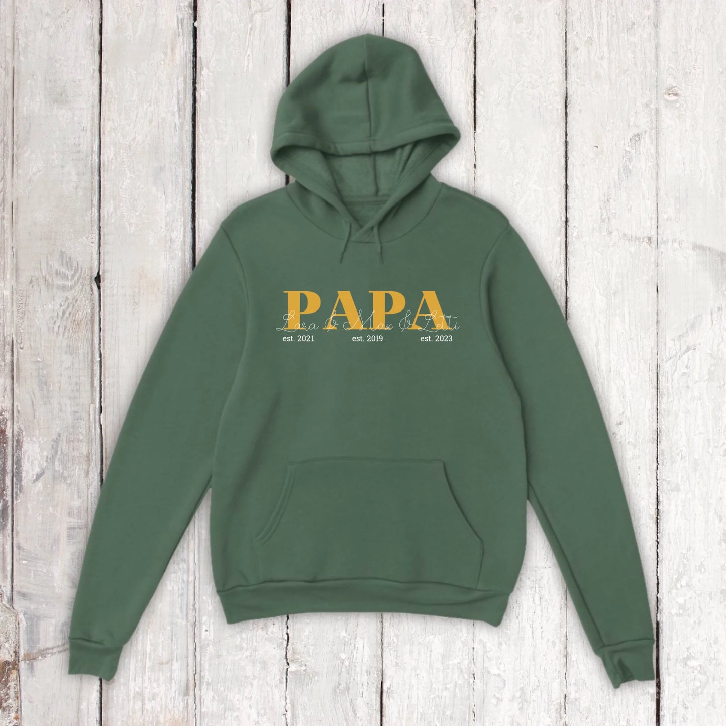 PAPA/MAMA/OMA/OPA - Individueller Hoodie | Personalize Palace