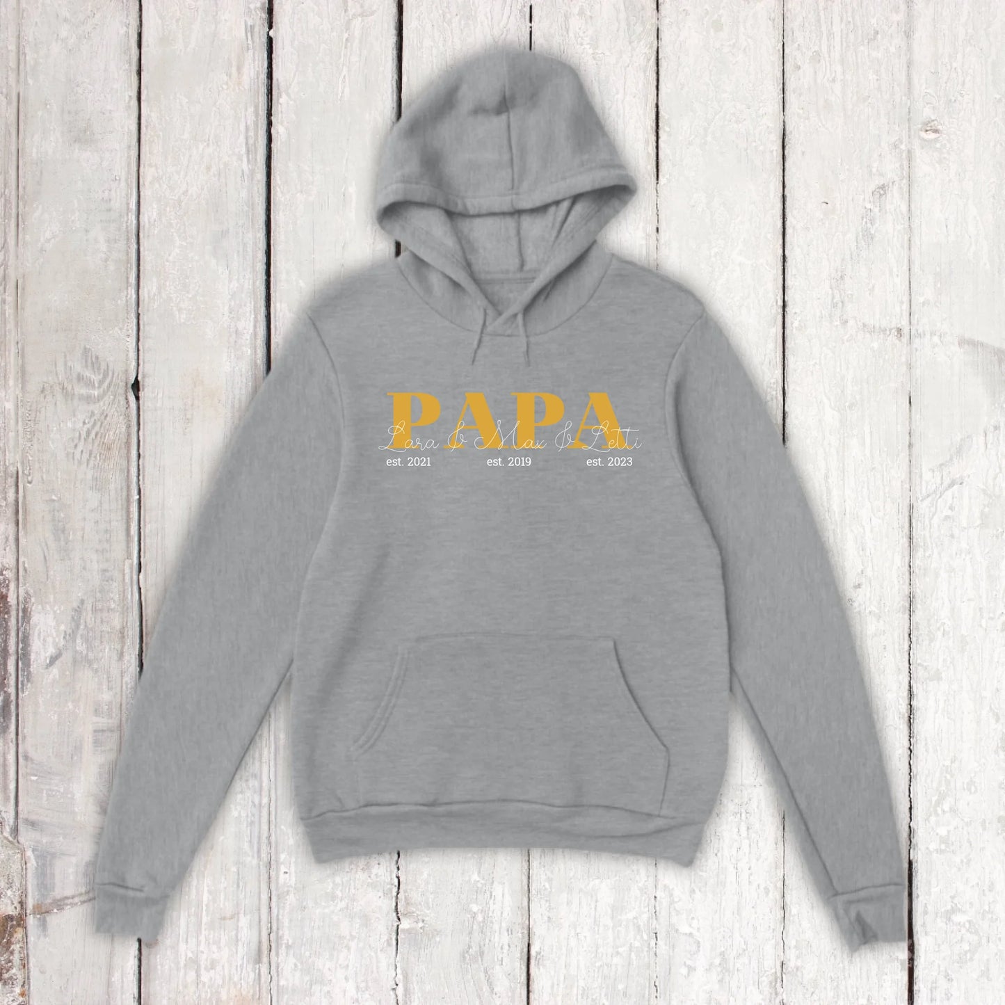 PAPA/MAMA/OMA/OPA - Individueller Hoodie | Personalize Palace