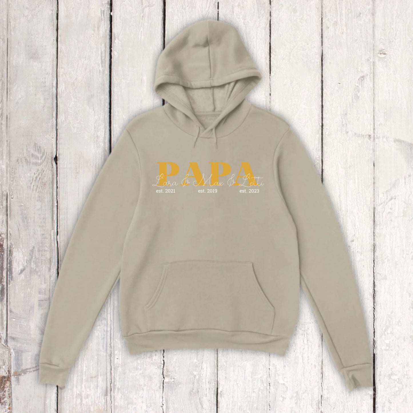 PAPA/MAMA/OMA/OPA - Individueller Hoodie | Personalize Palace