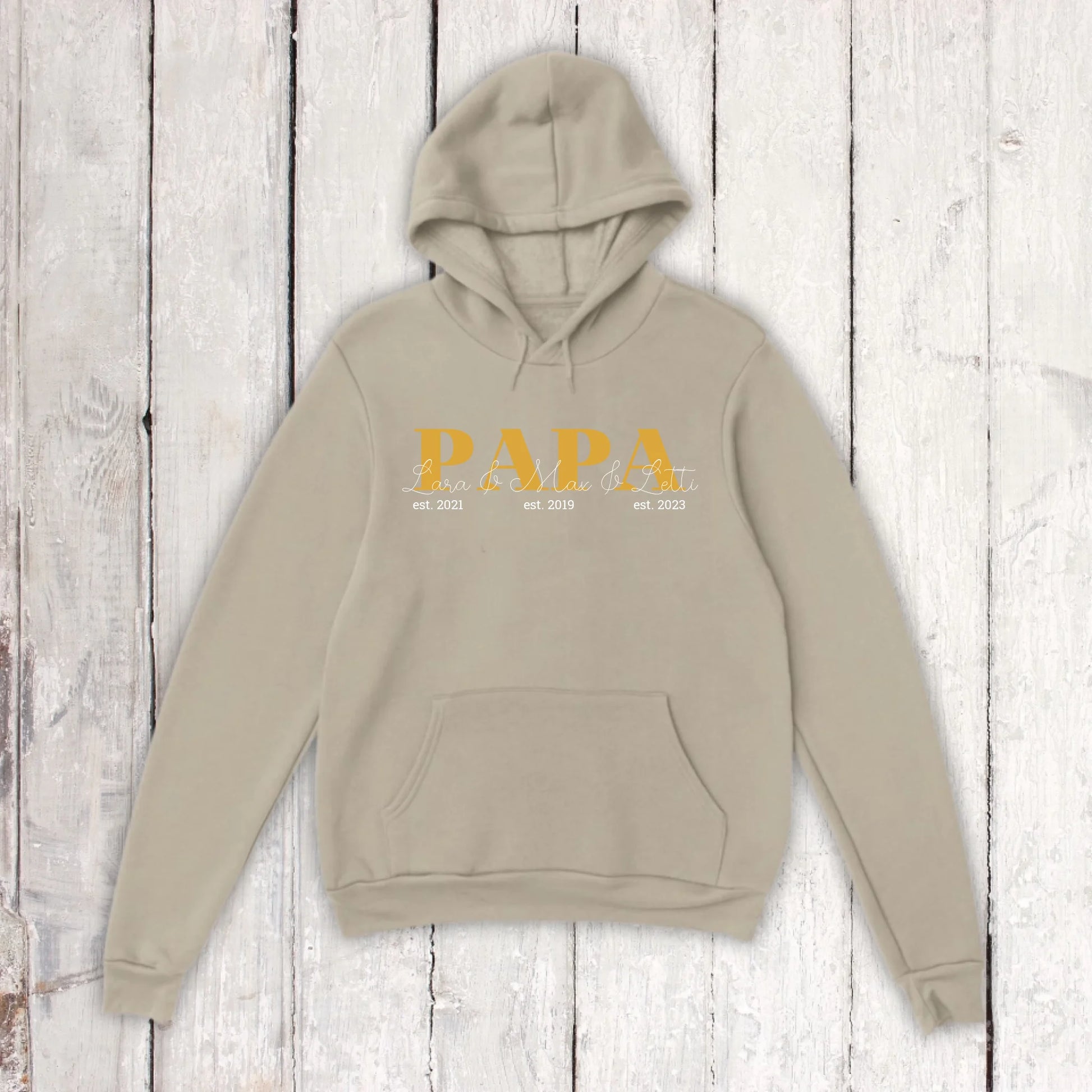 PAPA/MAMA/OMA/OPA - Individueller Hoodie | Personalize Palace